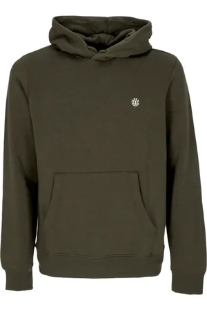 Element Bluzy, Mężczyzna, Zielony, XS, Klasyczny Sweter z Kapturem w Lesie