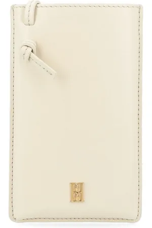 By Malene Birger Akcesoria, Kobieta, Beżowy, ONE SIZE, Len, Szary Telefon Aya 103169-1Ct