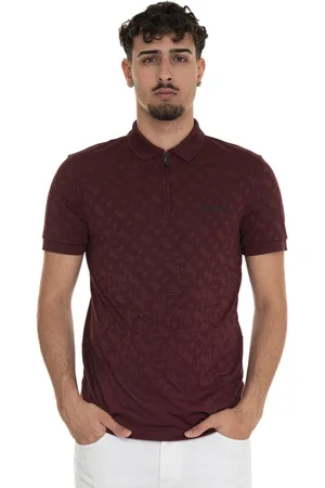 HUGO BOSS Koszulki, Mężczyzna, Czerwony, M, Klasyczna Koszulka Polo dla Mężczyzn