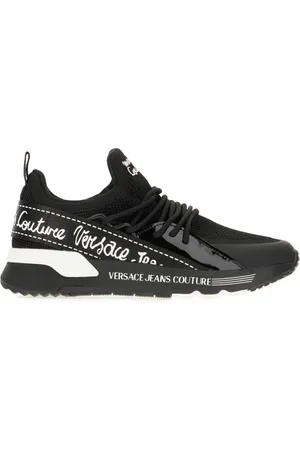 VERSACE Buty, Kobieta, Czarny, 38 EU, Stylowe Sneakersy dla Modnego Looku