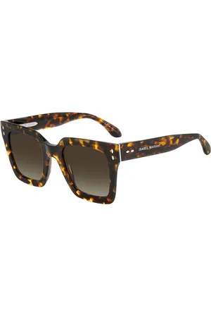 Isabel Marant Akcesoria, Kobieta, brązowy, 51 MM, Okulary przeciwsłoneczne Havana z brązowymi soczewkami cieniowanymi