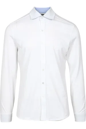 FAY Koszule, Mężczyzna, Biały, 2XL, Biała Koszula z Kołnierzykiem Oxford