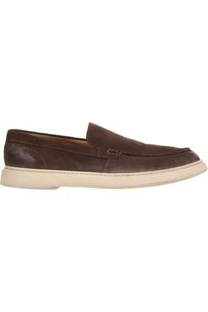 Moma Buty, Mężczyzna, brązowy, 41 EU, Zamsz, Brązowe Mokasynyy zamszowe Elegancki Styl