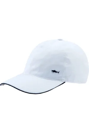 Paul & Shark Akcesoria, unisex, Biały, 62 CM, Bawełna, Czapka baseballowa z kontrastowym profilem Model 25417115 Biały