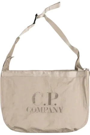 C.P. Company Torebki, Mężczyzna, Zielony, ONE SIZE, Nylon, Nylonowa Torba na Ramię