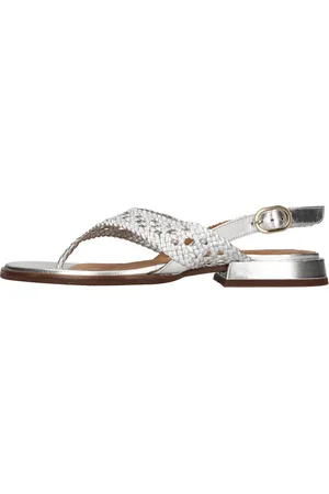 Chie Mihara Buty, Kobieta, Szary, 37 EU, Buty płaskie Srebrne