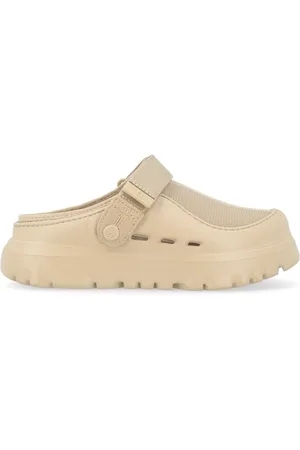 UGG Buty, Mężczyzna, Beżowy, 42 EU, Piaskowe Peak Mod Clogs z siateczki
