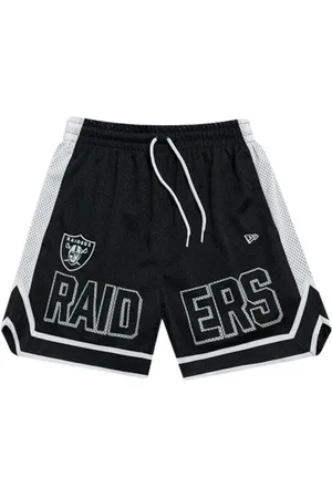 New Era Szorty, Mężczyzna, Czarny, XL, Sportowe Szorty Las Vegas Raiders Mesh