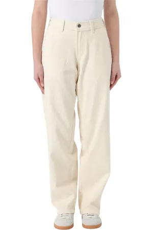 Dickies Jeansy, Kobieta, Beżowy, W28, Nowoczesne luźne niebieskie jeansy