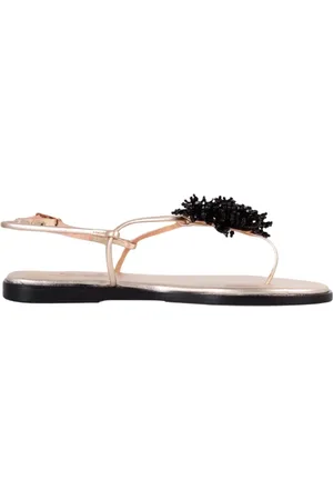 Ancient Greek Sandals Buty, Kobieta, Żółty, 36 EU, Rikki Sandał z Koralikami