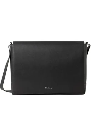 MULBERRY Torebki, Mężczyzna, Czarny, ONE SIZE, Farringdon Messenger Bag