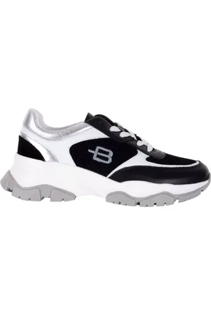 BALDININI Buty, Kobieta, Czarny, 36 EU, Czarne i białe sneakersy