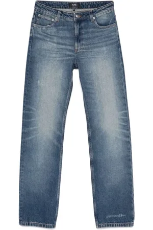 A.P.C. Jeansy, Kobieta, Niebieski, W26, Indigo High-Rise Classic Five-Pocket Jeansy