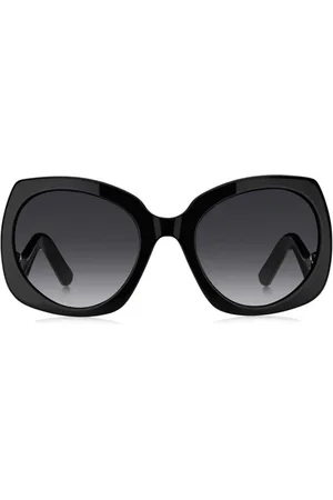 Marc Jacobs Akcesoria, unisex, Czarny, 57 MM, Stylowa Torba na Ramię dla Kobiet