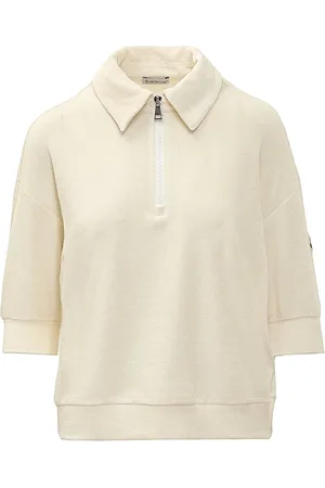 Moncler Koszulki, Mężczyzna, Biały, S, Klasyczny Polo dla Mężczyzn