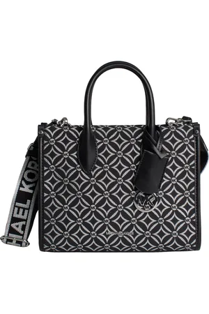 Michael Kors Torebki, Kobieta, Czarny, ONE SIZE, Bawełna, Kalejdoskopowa Torba na Ramię