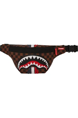 Sprayground Torebki, Mężczyzna, brązowy, ONE SIZE, Brązowy Francuski Pasek Maszynowy