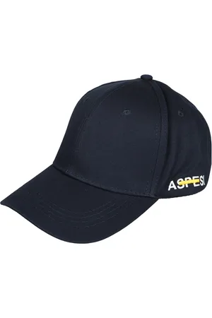 Aspesi Akcesoria, Mężczyzna, Niebieski, ONE SIZE, Niebieska czapka baseballowa stylowy design