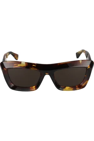 Bottega Veneta Akcesoria, Kobieta, brązowy, 53 MM, Okulary przeciwsłoneczne