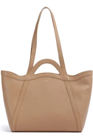Coccinelle Torebki, Kobieta, brązowy, ONE SIZE, Brązowa Skórzana Torba Shopper