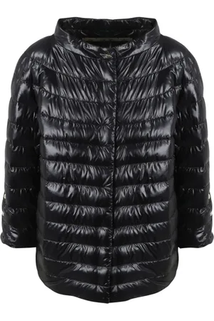 HERNO Kurtki, Kobieta, Czarny, S, Nylon, Pikowany Ultralight Nylon Cape
