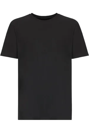 PEOPLE OF SHIBUYA Koszulki, Mężczyzna, Czarny, S, Elastyczny T-shirt techniczny z krótkim rękawem