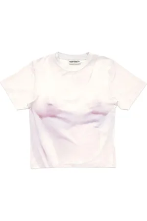 CARNE BOLLENTE Koszulki, Mężczyzna, Biały, XS, Len, Splash Graficzny T-shirt Unisex