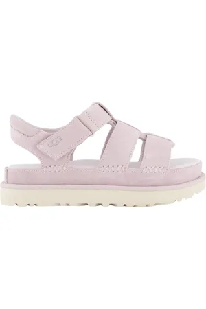 UGG Buty, Kobieta, Różowy, 38 EU, Sandały Goldenstar Strap Baby Fog