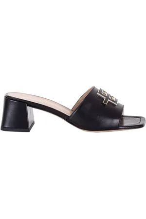 BALDININI Buty, Kobieta, Czarny, 39 EU, Czarne sandały na obcasie