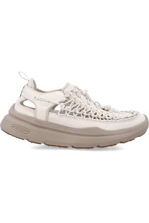 Keen Buty, Mężczyzna, Beżowy, 41 EU, Unikalne Sneakersy z dwoma paskami