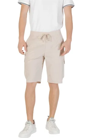 HUGO BOSS Szorty, Mężczyzna, Beżowy, L, Nowoczesne Cargo Bermuda Shorts