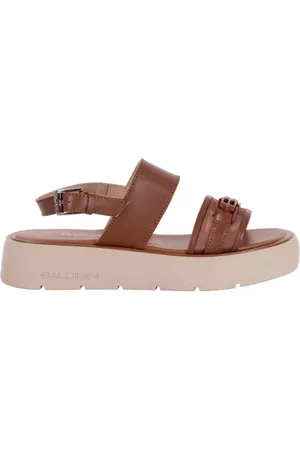 BALDININI Buty, Kobieta, brązowy, 37 EU, Brązowe Sandały na Lato