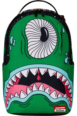 Sprayground Torebki, unisex, Wielobarwność, ONE SIZE, Len, Zielony Plecak Zombie