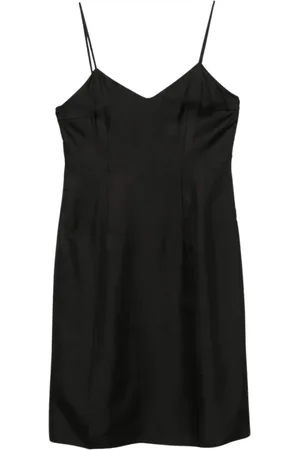 Prada Sukienki, Kobieta, Czarny, S, Czarna Sukienka A-Linii Elegancki Styl