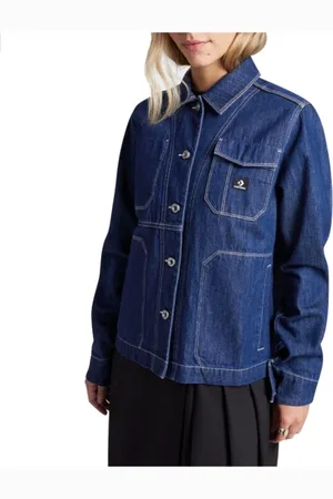 Converse Kurtki, Kobieta, Niebieski, M, Denim, Denim Work Coat