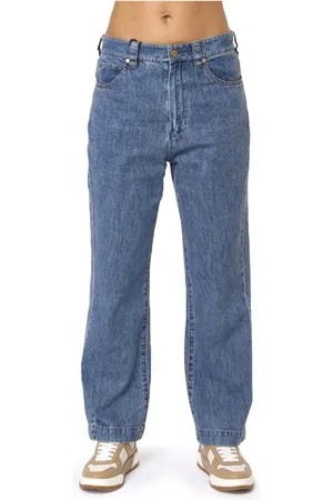 Max Mara Jeansy, Kobieta, Niebieski, S, Niebieskie Jeansyy Cassia