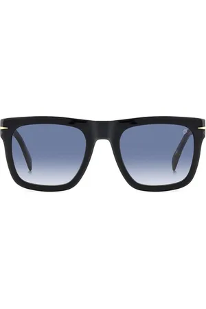 DB EYEWEAR BY DAVID BECKHAM Akcesoria, unisex, Czarny, 54 MM, Stylowe okulary przeciwsłoneczne dla mężczyzn