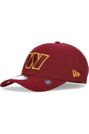 New Era Akcesoria, Mężczyzna, Czerwony, ONE SIZE, Zakrzywiony daszek Washington Commanders NFL
