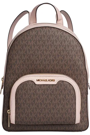 Michael Kors Torebki, Kobieta, brązowy, ONE SIZE, Plecak z nadrukiem Jaycee