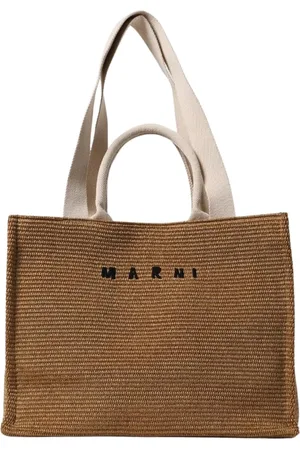 Marni Torebki, Kobieta, Beżowy, ONE SIZE, Naturalna Torba Torebka