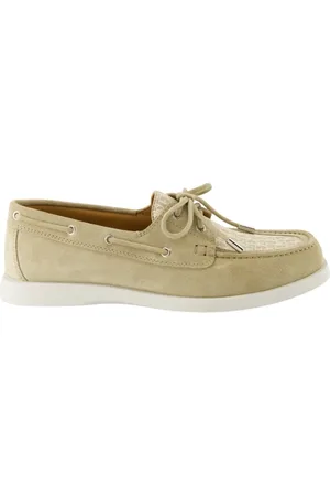 Dior Buty, Mężczyzna, Beżowy, 44 EU, Skóra, Granville Boat Buty