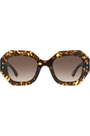 Isabel Marant Akcesoria, unisex, brązowy, 52 MM, Stylowe Sneakersy na co dzień