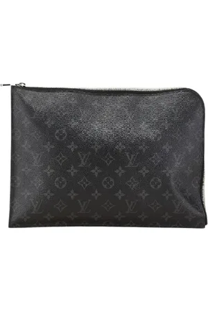 LOUIS VUITTON Pre-owned, Mężczyzna, Czarny, ONE SIZE, Skóra, Pre-owned Canvas clutches