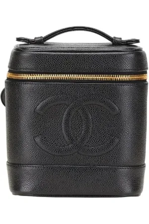 CHANEL Pre-owned, Kobieta, Czarny, ONE SIZE, Skóra, Pre-owned Skórzane torebki