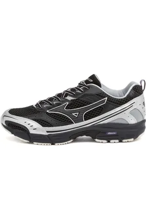 Mizuno Buty, Mężczyzna, Wielobarwność, 43 EU, Czarny Srebrny Fioletowy Styl D1Ga 251501