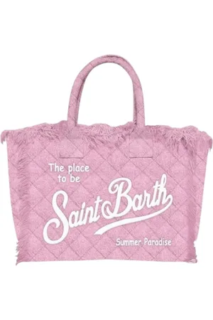 MC2 SAINT BARTH Torebki, Kobieta, Różowy, ONE SIZE, Pikowana torba Vanity Sponge