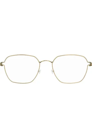 LINDBERG Akcesoria, unisex, Żółty, ONE SIZE, Klasyczne Minimalistyczne Okulary Tytanowe