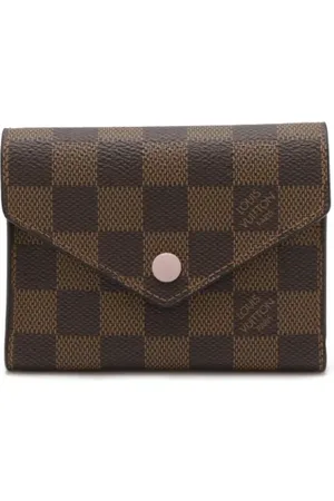 LOUIS VUITTON Pre-owned, Kobieta, brązowy, ONE SIZE, Pre-owned Fabric wallets
