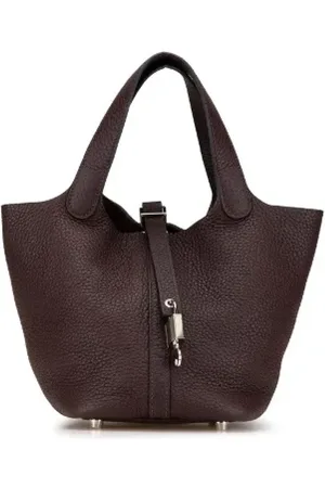 Hermès Pre-owned, Kobieta, brązowy, ONE SIZE, Skóra, Pre-owned Skórzane torebki