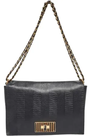 Fendi Pre-owned, Kobieta, Czarny, ONE SIZE, Pre-owned Leather fendi-bags